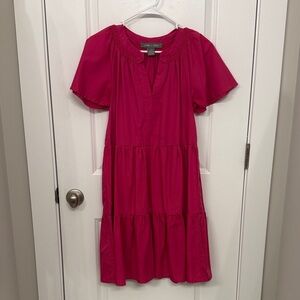 Pink Midi Dress